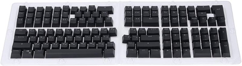 Black ABS Keycaps 132 Key OEM Profile Matte Finish For Mechanical Keyboards - Image 5