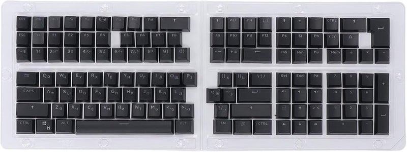 Black ABS Keycaps 132 Key OEM Profile Matte Finish For Mechanical Keyboards - Image 2