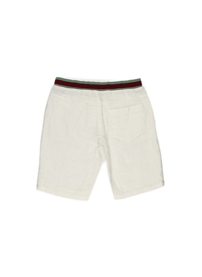 Panco CLASSIC Knitwear Tape Detailed Shorts  - Image 2