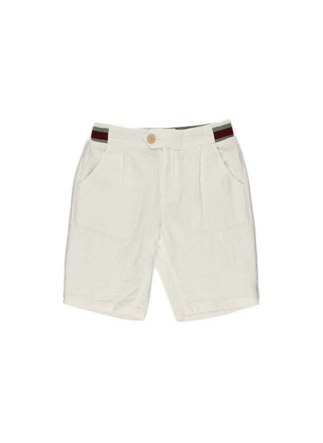 Panco CLASSIC Knitwear Tape Detailed Shorts  - Image 1