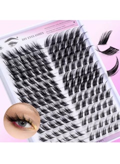 JOSQUEWNN 168 Clusters of Dense Feathered Segmented False Eyelashes, 12-18mm Single Cluster Lashes, Perfect for Creating Natural and Enchanting Eyes, Suitable for Daily Makeup and Special Occasions.  - Image 5