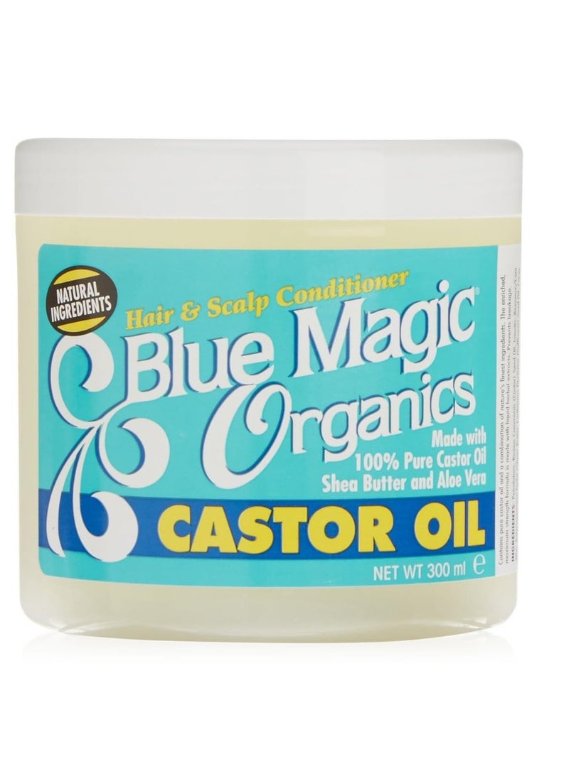 BLUE MAGIC Blue Magic Originals Castor Oil 12 Ounce Jar (340g)  - Image 1