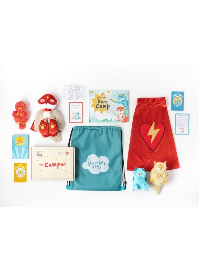 Slumberkins Slumberkins Hero Camp: The Full Adventure - Empower Children to Build Relationships with 4+ Weeks of Skill-Building Activities - Social Emotional Leaning Tools Playset for Boys & Girls  - Image 1