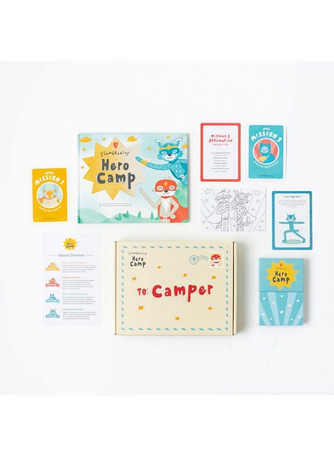 Slumberkins Slumberkins Hero Camp: The Full Adventure - Empower Children to Build Relationships with 4+ Weeks of Skill-Building Activities - Social Emotional Leaning Tools Playset for Boys & Girls  - Image 2