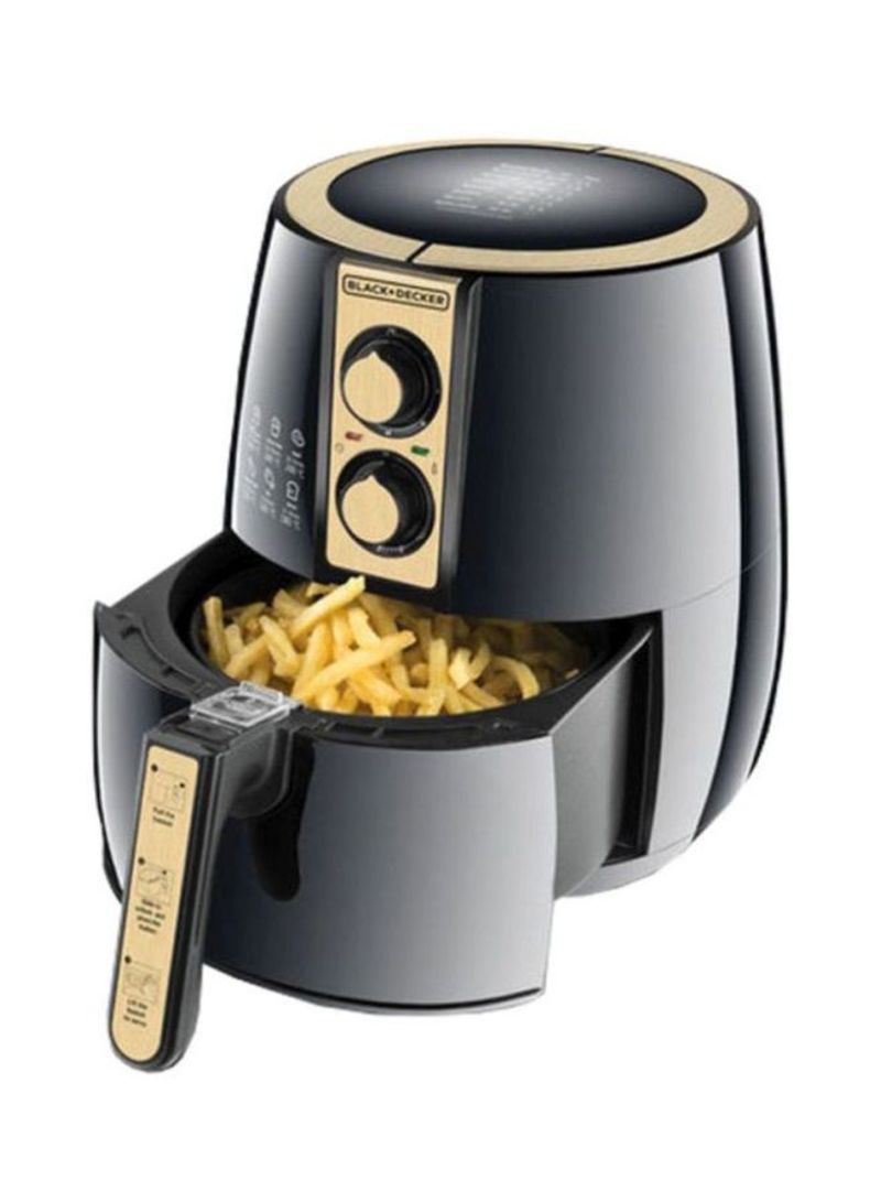 بلاك اند ديكر مقلاة هوائية آيروفراي 1.5 L 1230 W AF300 أسود - Image 2