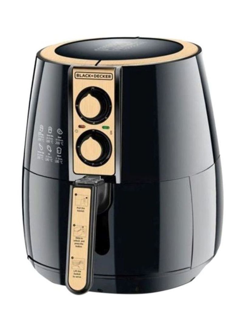 بلاك اند ديكر مقلاة هوائية آيروفراي 1.5 L 1230 W AF300 أسود - Image 1