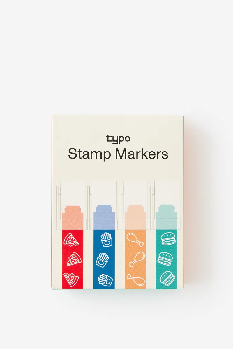 Typo JUMBO STAMPER 4PK