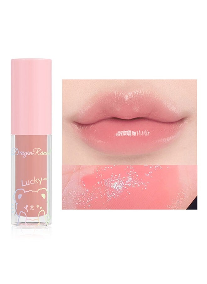 Dragon Ranee Mirror Lip Gloss-3 Color-Long Lasting Waterproof Non-Stick Cup Not-Fade Shiny High Gloss Lip Gloss Set  - Image 4