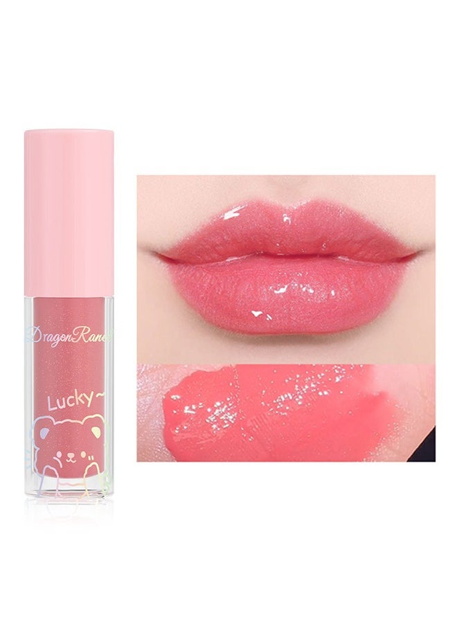 Dragon Ranee Mirror Lip Gloss-3 Color-Long Lasting Waterproof Non-Stick Cup Not-Fade Shiny High Gloss Lip Gloss Set  - Image 5