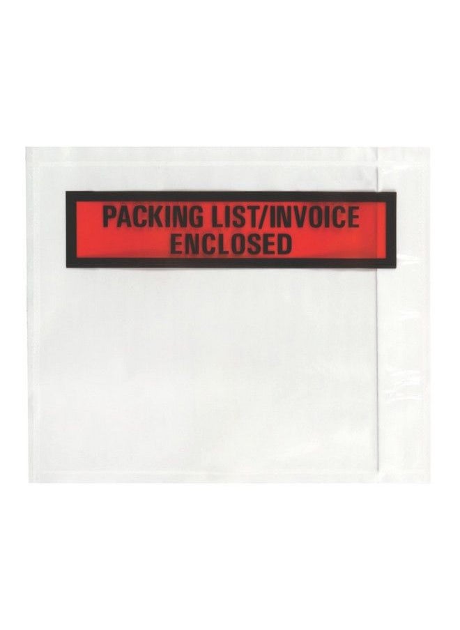 Quality Park - Top Print Packing List Envelope Selfadhesive Clear 5.5 X 4.5 1000 Per Case (46896) - Image 1