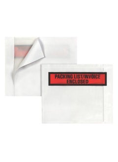 Quality Park Top Print Packing List Envelope Selfadhesive Clear 5.5 X 4.5 1000 Per Case (46896)  - Image 2