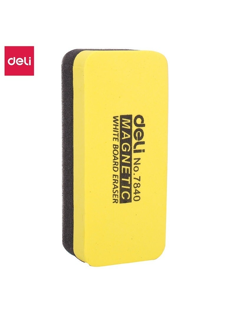 Deli E7840 Magnetic Whiteboard Eraser, 1 piece, 150×50×28 mm – ideal for classroom & office - Image 1