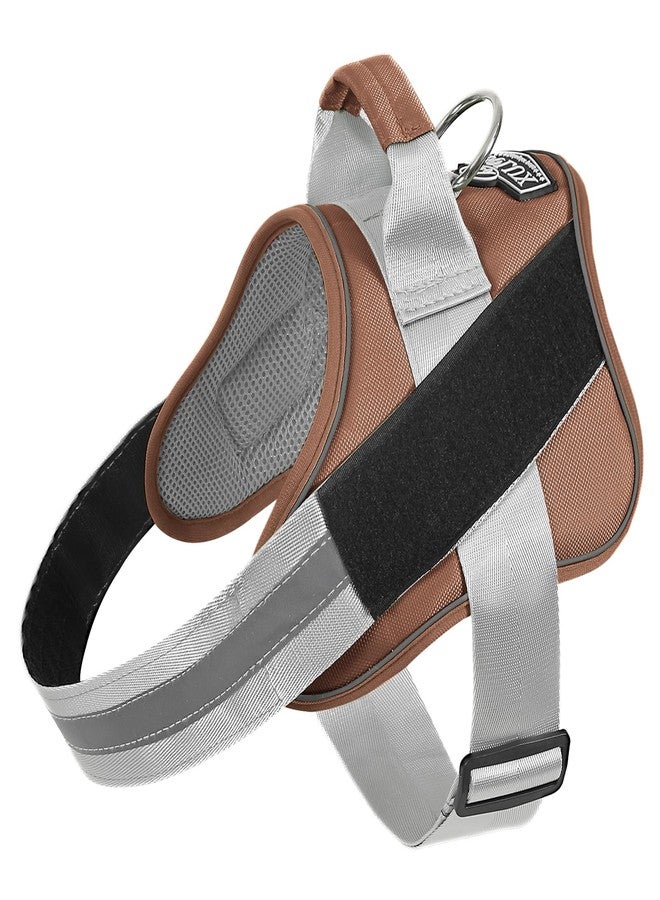 Bolux Dog Harness, No-Pull Reflective Dog Vest, Breathable Adjustable Pet Harness with Handle for Outdoor Walking - No More Pulling, Tugging or Choking - Image 1