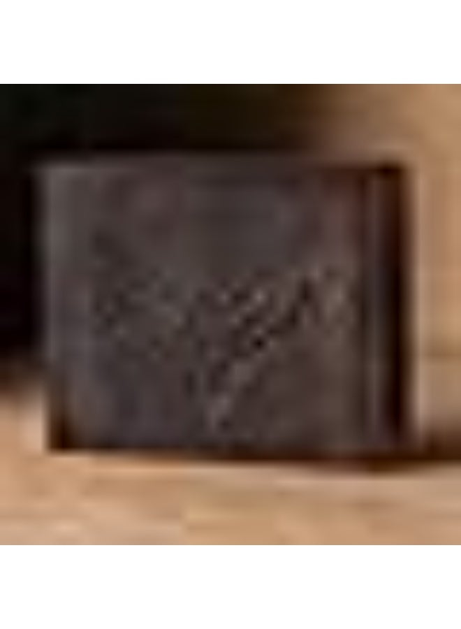 URBANFOREST URBAN FOREST Zeus Vintage Brown Leather Bi-Fold Wallet for Men, 6 Card Slot - Image 4