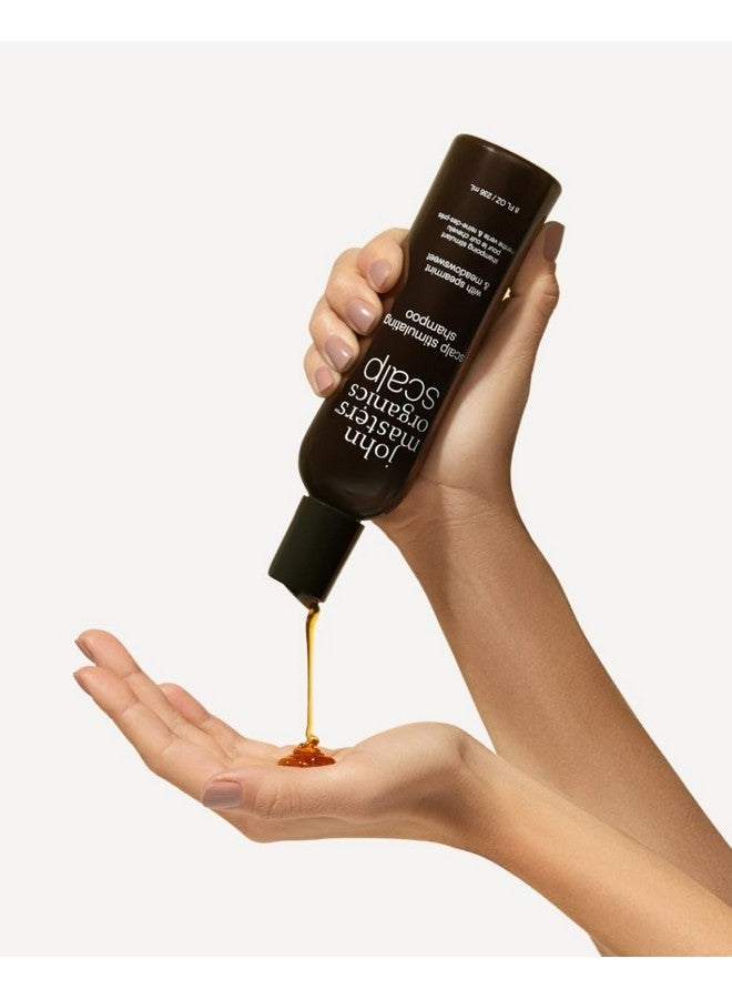 John Masters Organics Scalp Stimulating Shampoo 16 Oz | Organic Spearmint & Meadowsweet | 70% Organic Ingredients | Clarifying Shampoo | Improve Scalp Health | Sulfate-Free, 16 Fl Oz - Image 2
