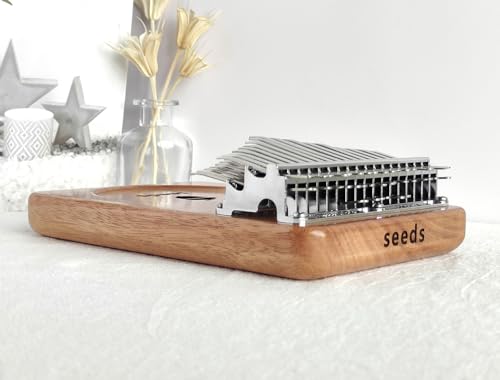 Seeds Kalimba Thumb Piano 41 Keys Chromatic C-Tuned Thumb Piano Okoume wood Flat Board ultra-lightweight Portable Mbira Finger Piano(LATEST VERSION) - Image 5