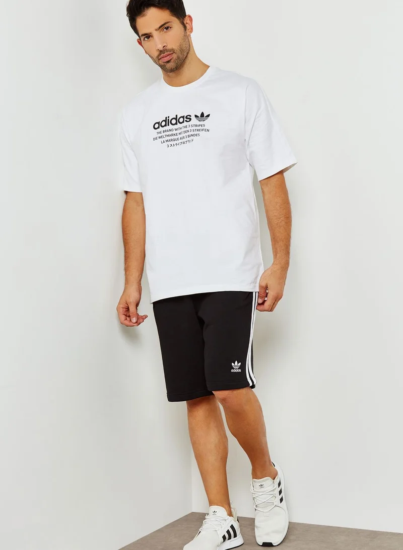 adidas Originals 3 Stripes Adicolor Casual Mens 1/2 Shorts