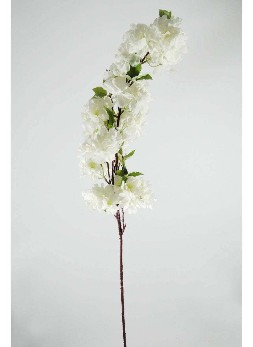 Lila Home Lilac Home Artificial Flower White Spring Branch  - Image 2