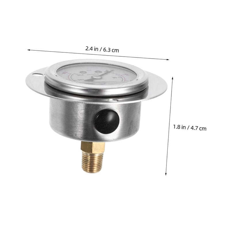 مقياس ضغط الماء أداة قياس بحجم قرص 2 بوصة لتطبيقات متنوعة - Image 3
