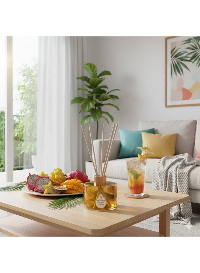 PURELY SCENT Tropical Fruit Diffuser – 150ML Luxury Scented Oil Diffuser – Long Lasting Home Fragrance with Essential Oils – Elegant Decor & Gift Idea - Image 4