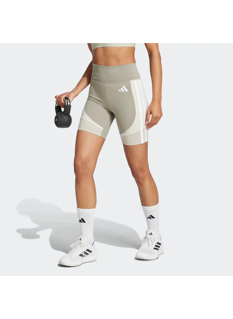 Adidas 7" Optime Essentials Stash Pocket Shorts Leggings