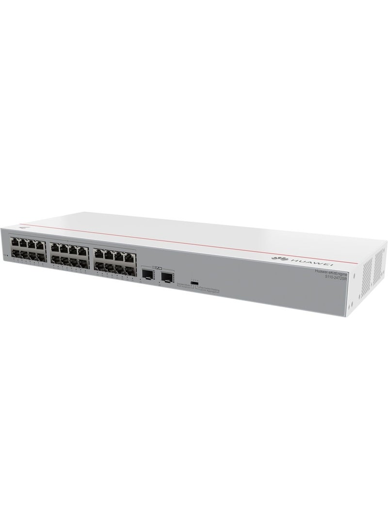 هواوي ايكيت Huawei eKit S110-24T2SR – مفتاح جيجابت غير مُدار بـ 24 منفذًا مع وصلتين SFP - Image 4