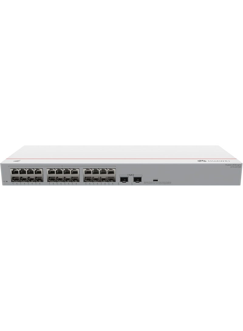هواوي ايكيت Huawei eKit S110-24T2SR – مفتاح جيجابت غير مُدار بـ 24 منفذًا مع وصلتين SFP - Image 3