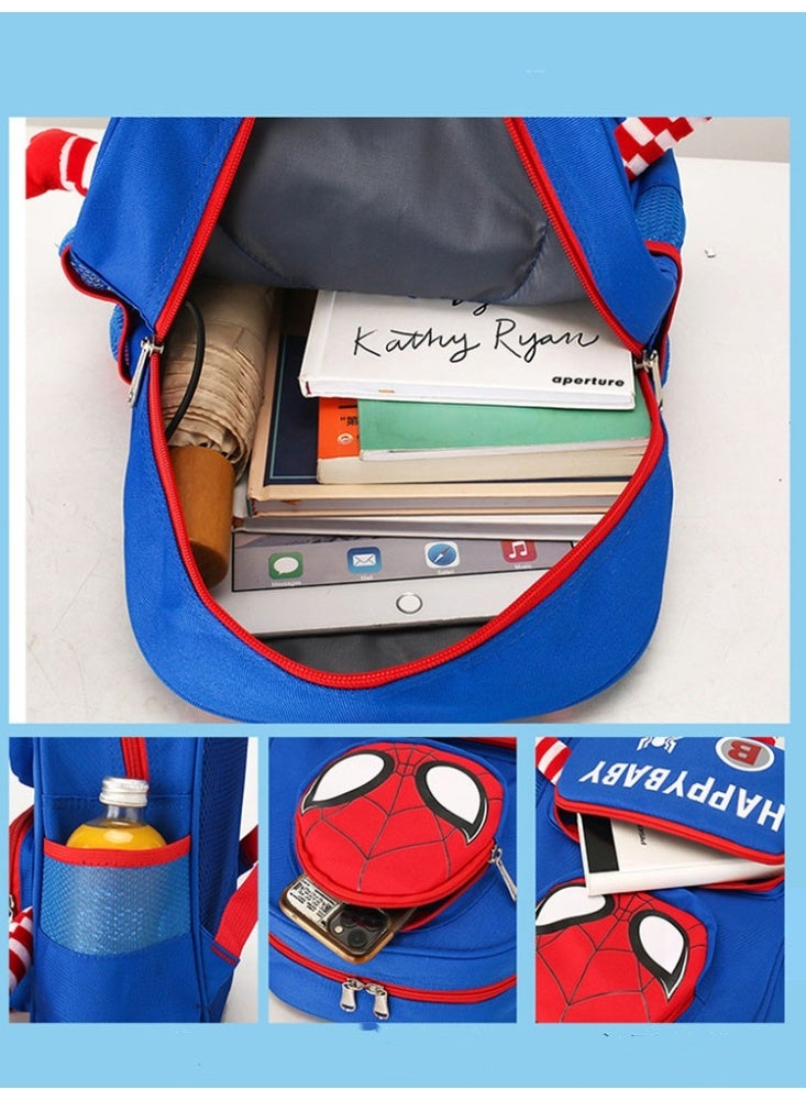 Cute Children's Kindergarten Backpack Lightweight Kids School Bag For Boys Girls Breathable Versatile Toddlers Shoulder Bag Large Capacity Cartoon  Handbags Toddler Bag - Image 4