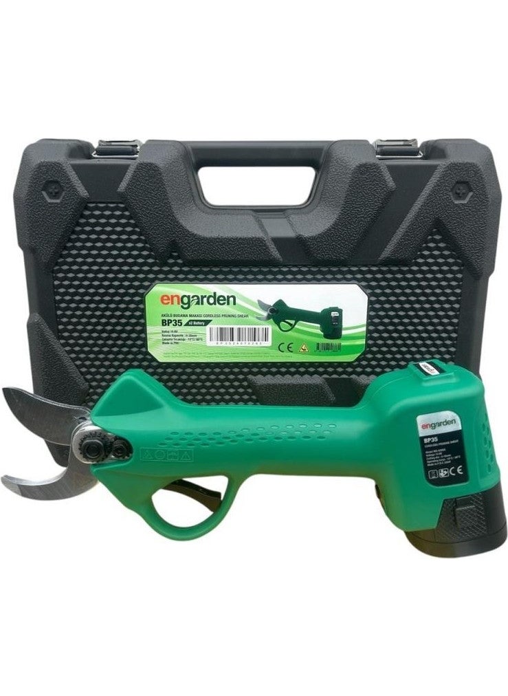 Engarden BP35 Cordless Pruning Shears - 35 mm Double Battery  - Image 5