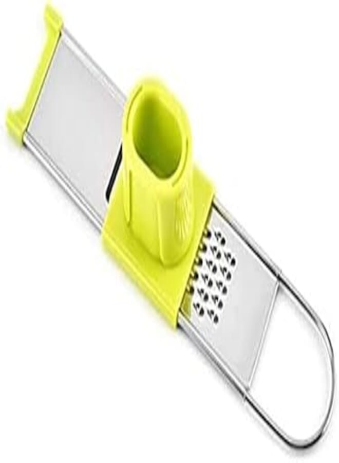Stainless Steel Garlic Grater - multicolor 
