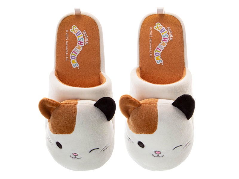 Squishmallows Slippers Sandals Warm Comfort Soft Slippers House Sandal- Cam the Cat (size 4-5 Big Kid) - Image 3