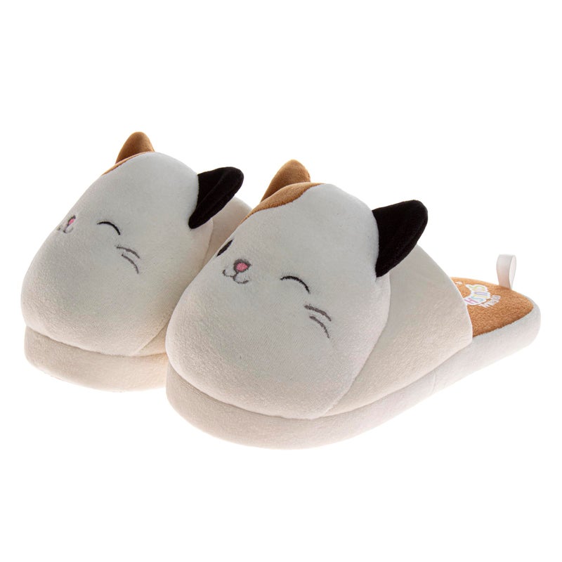 Squishmallows Slippers Sandals Warm Comfort Soft Slippers House Sandal- Cam the Cat (size 4-5 Big Kid) - Image 1