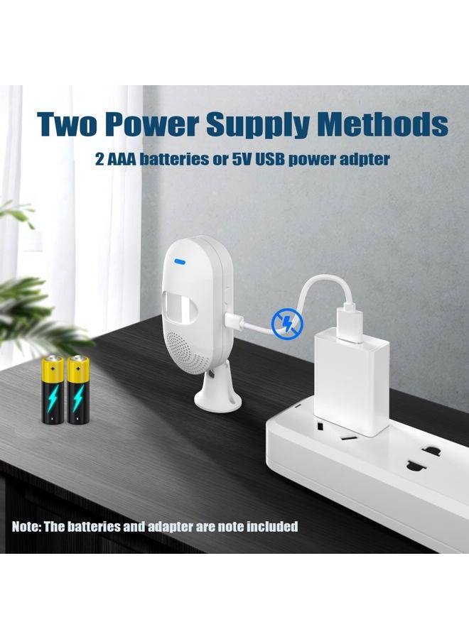 Gaoducash Smart PIR Motion Sensors: WiFi Motion Detector with Temperature and Humidity Sensor,Movement Detector with USB Charge,Compatible with Alexa,Google Home,for Smart Home Automation. - Image 5