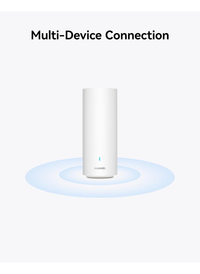 HUAWEI WiFi Mesh 3+ 128MB RAM+128MB ROM White 3000Mbps, 3-pack, Dual-Band Wi-Fi 6 AX30001, Whole-Home Wi-Fi, 250+ Device Connections, Dual-Band Wi-Fi 6 AX30001, Whole-Home Wi-Fi (53030DTG) White - Image 5