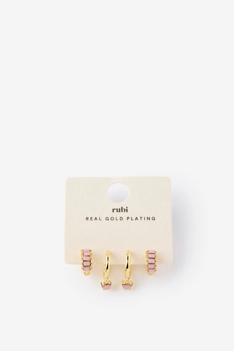 روبي 2Pk Mid Earring