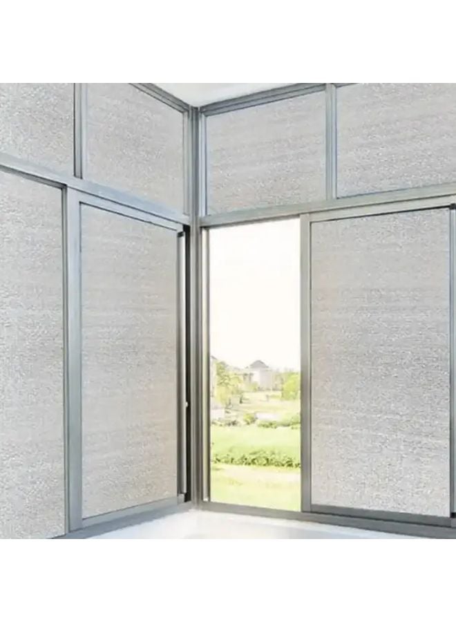 Silver Thermal Insulation Film Double Sided Reflective UV Blocker 19 69x39 37 Inch - Image 5