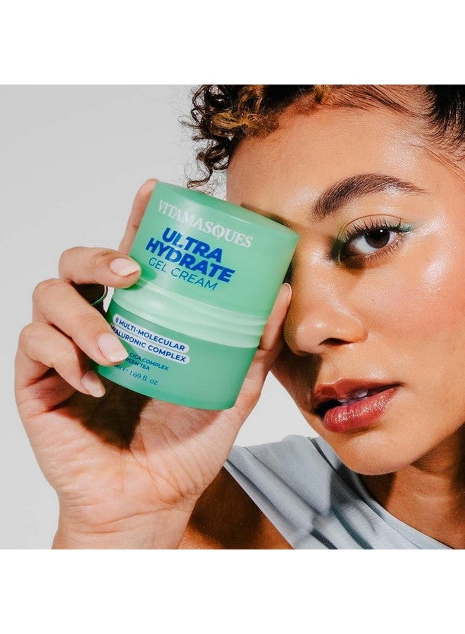 Vitamasques Ultra Hydrate Gel Cream - Lightweight Balance, Hydrating & Soothing Moisturizer (1.69 Fl oz) - Image 3