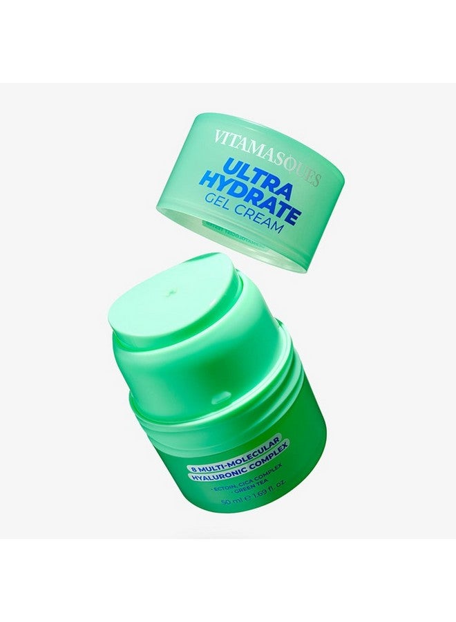 Vitamasques Ultra Hydrate Gel Cream - Lightweight Balance, Hydrating & Soothing Moisturizer (1.69 Fl oz) - Image 2