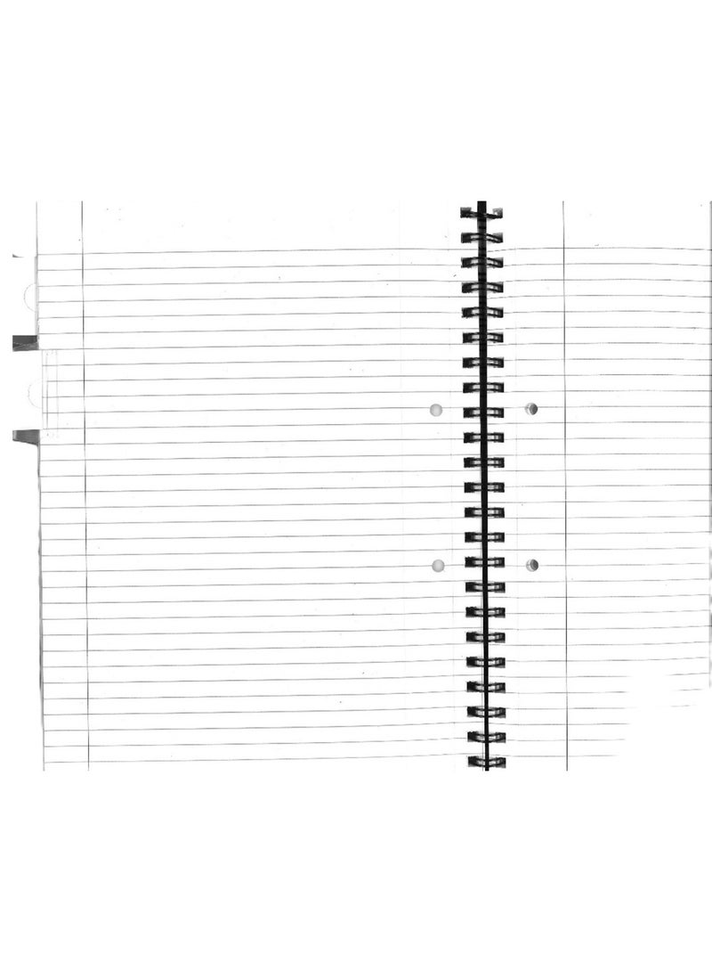 Funbo A4 Size 5-Subject Notebook With PP Cover 150 Sheets - Image 2