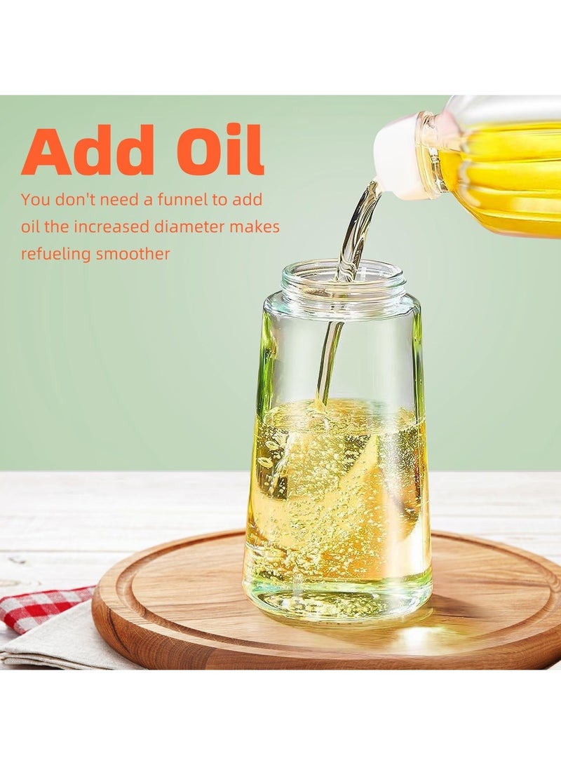 تافورا بخاخ زيت المطبخ تافورا 470 مل - بخاخ زيت 2 في 1 للمقلاة الهوائية لطهي السلطات والخل ومستلزمات المطبخ - أسود - Image 5