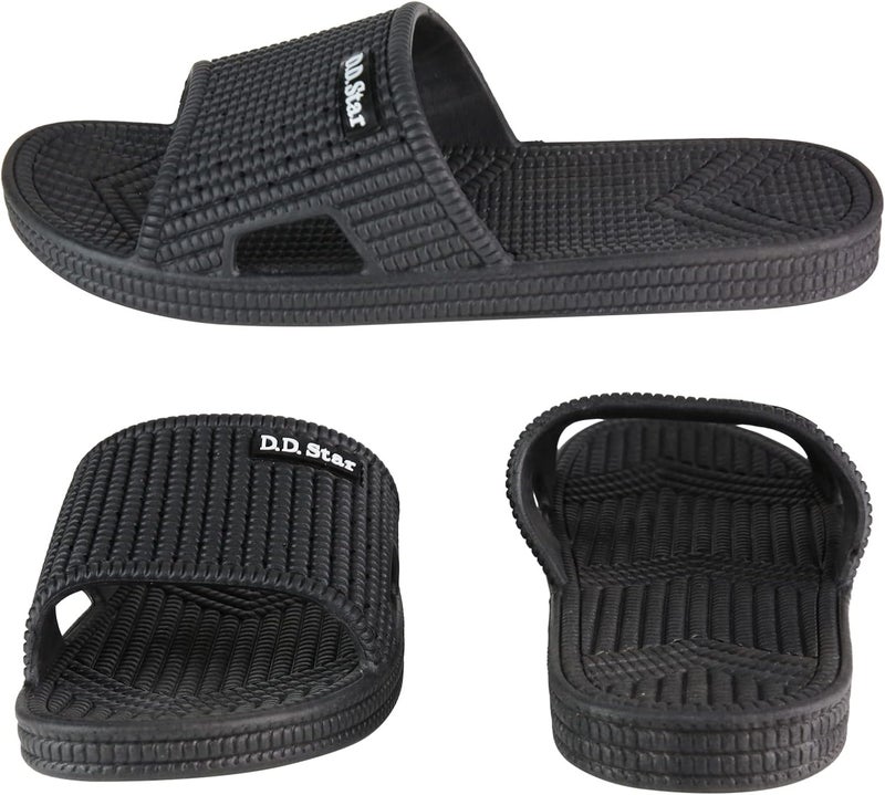 D.D.Star Big Size Bathroom Slippers For Men and Women Non-Slip Quick Drying Shower Shoes Comfortable And Soft Sole Slide On Sandal - Image 4