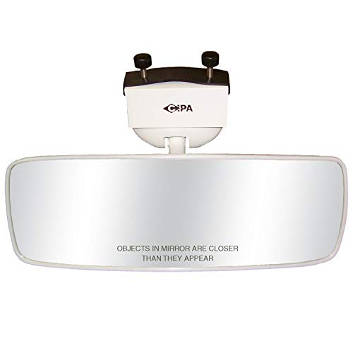 CIPA "CIPA 11081 COMP II Marine Mirror (White)", "11"" w x 4"" h" - Image 1