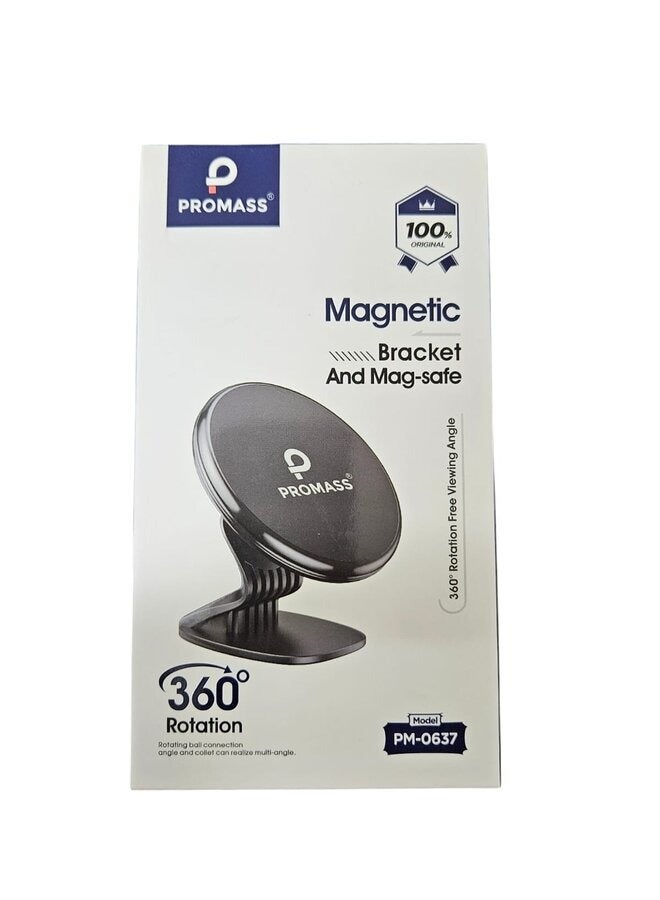 Promass Magnetic Bracket and 360 rotation Mag-safe Mobile mount black - Image 1