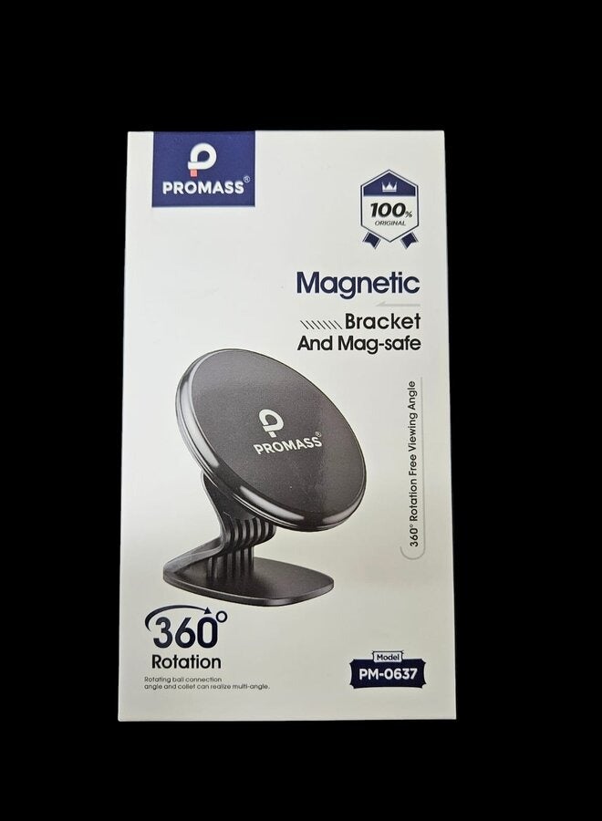 Promass Magnetic Bracket and 360 rotation Mag-safe Mobile mount black - Image 3