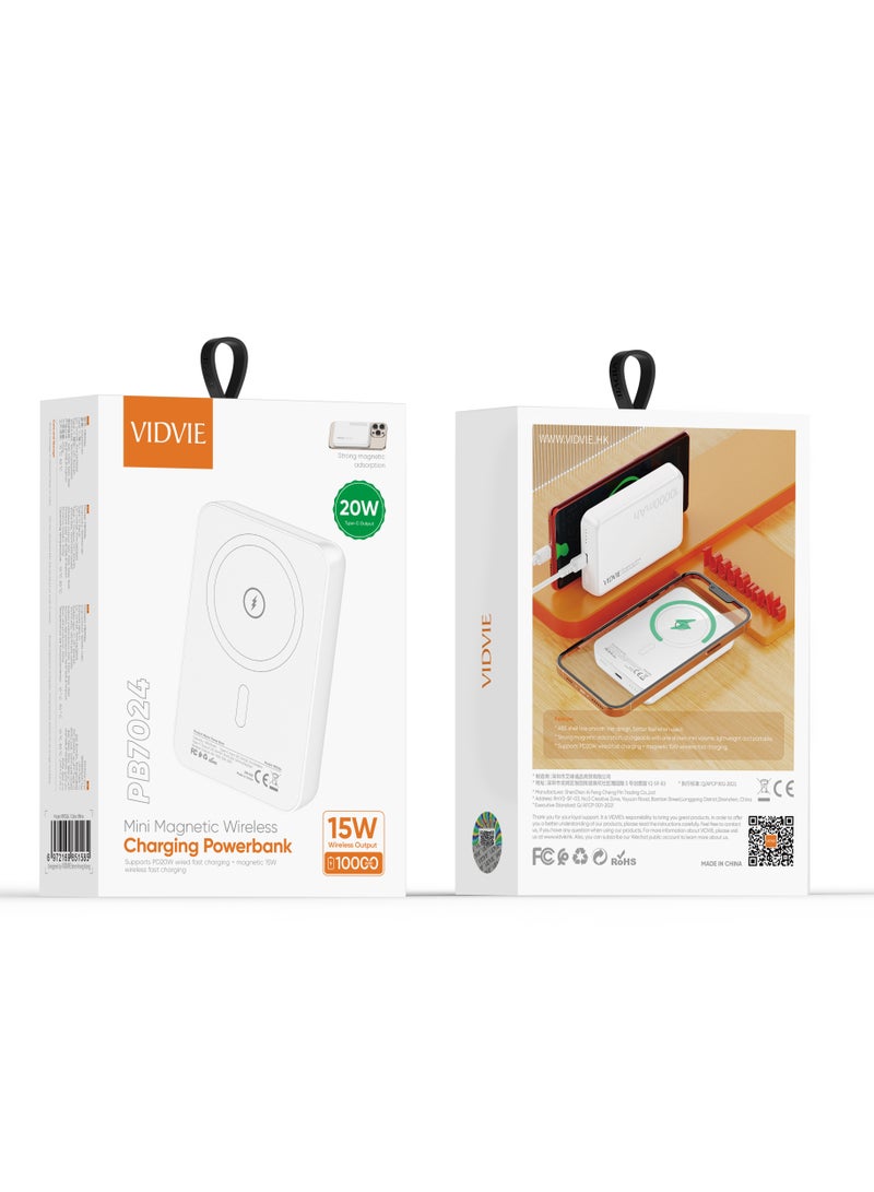 VidVie 10000mAh Wireless Charging Powerbank - Image 3