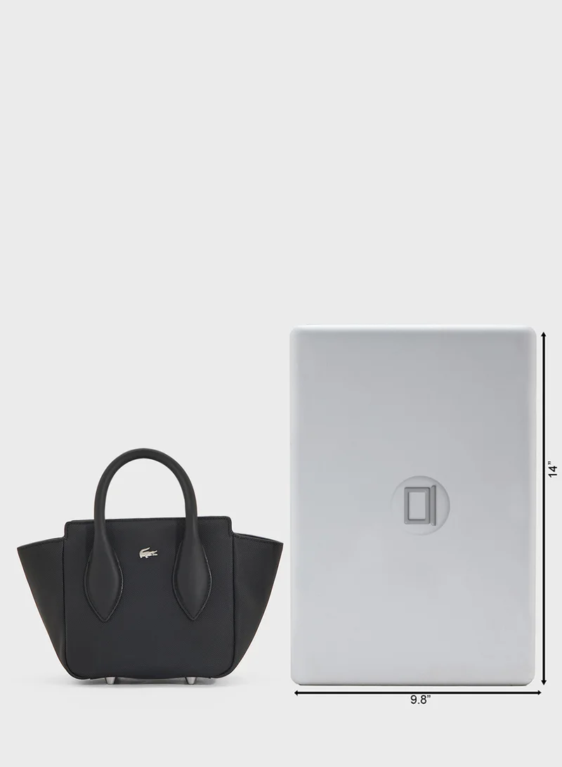 لاكوست Essentials Top Handel Zip Over Crossbody