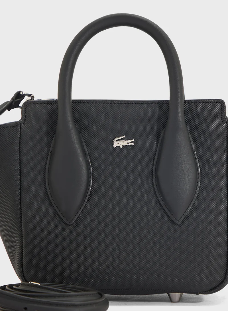 لاكوست Essentials Top Handel Zip Over Crossbody