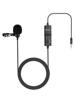 BOYA Lavalier Microphone M1 BY-M1 Black BOYA BY-MM1+ Professional Audio Recording Microphone – On-Camera, Cardioid, Condenser, Mini Mic for Smartphone, DSLR, DV, Live Streaming, Interviewing, and Vlogging  - Image 1