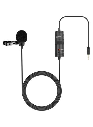Lavalier Microphone M1 BY-M1 Black BOYA BY-MM1+ Professional Audio Recording Microphone – On-Camera, Cardioid, Condenser, Mini Mic for Smartphone, DSLR, DV, Live Streaming, Interviewing, and Vlogging - pzsku/Z5572EEC635537FE85CECZ/45/_/1736529090/faadbb70-abbe-4ccb-bfa3-7609b4180641
