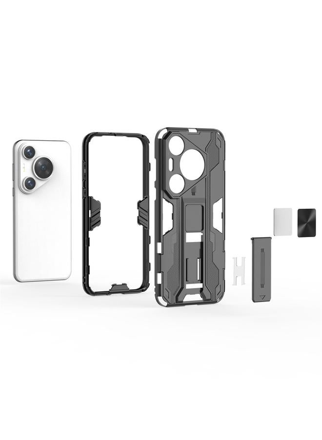 S-TOP Case For Huawei Pura 70 Pro Supersonic Armor PC Hybrid TPU Phone Case - Image 4